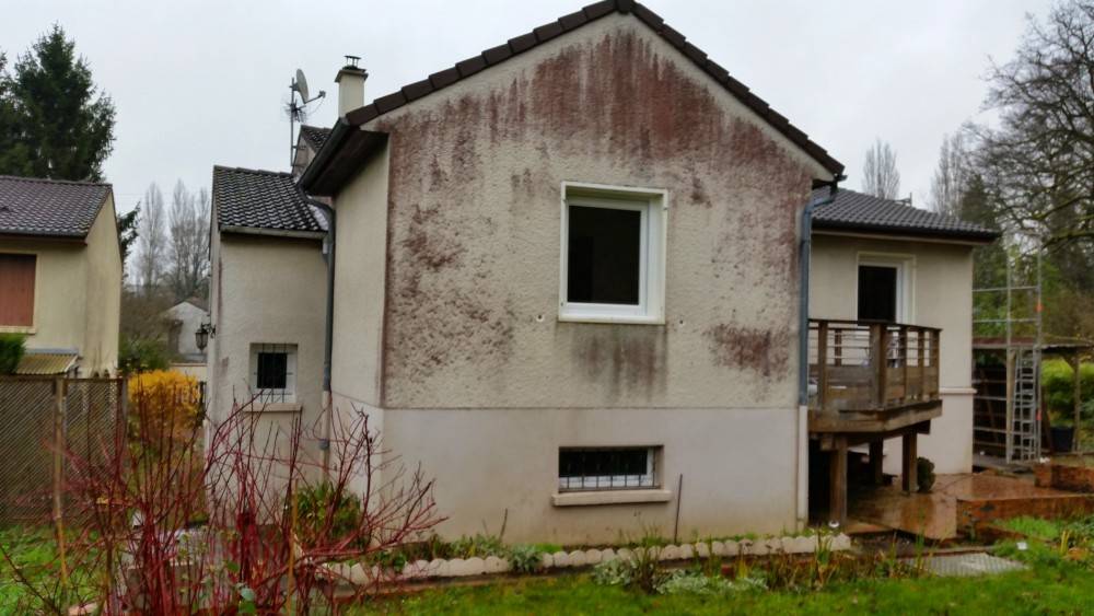 Avant ravalement de façade à Marcq en Baroeul