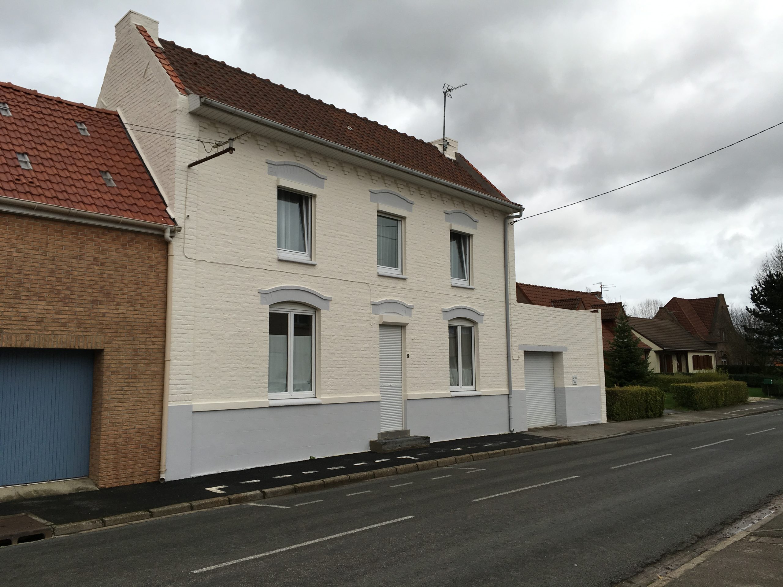 Rénovation de façade à Marcq en Baroeul
